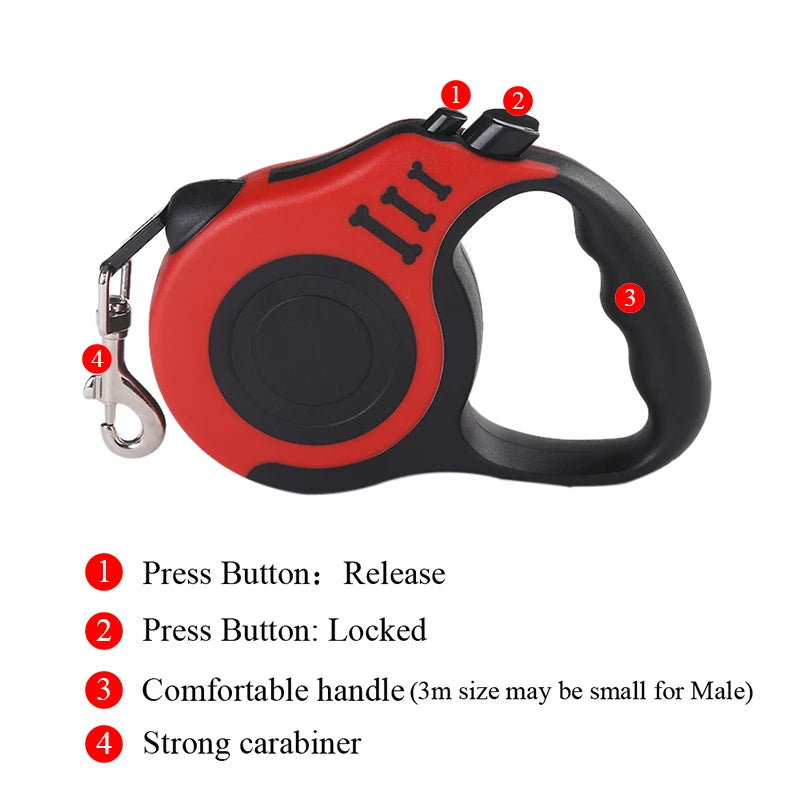 Small Doggo Retractable Lead